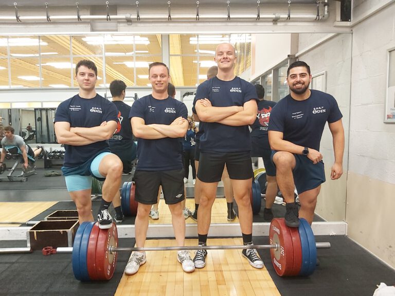 From left to right: Bas de Vreede, Thijs Buckers, Arjen Francke, Ferdi Kramer