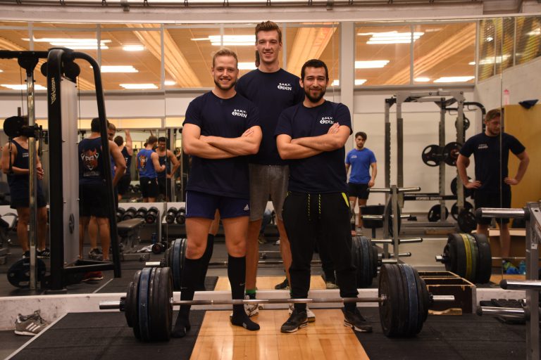 From left to right: Jip Haarsma, Mathijs Vesters, Zeno van Cauter